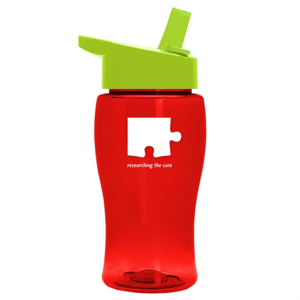 18 oz. Poly-Pure Junior with Flip straw lid.... from ASI 40480 Koozie Group