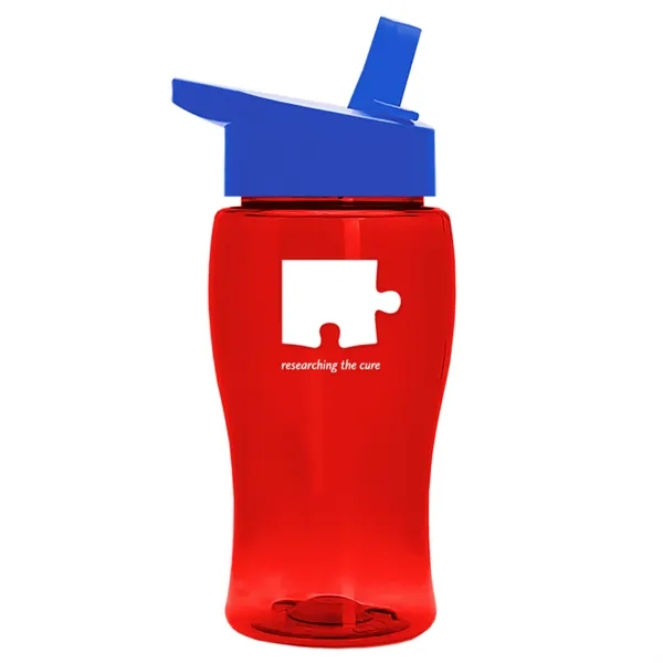 18 oz. Poly-Pure Junior with Flip straw lid.... from ASI 40480 Koozie Group