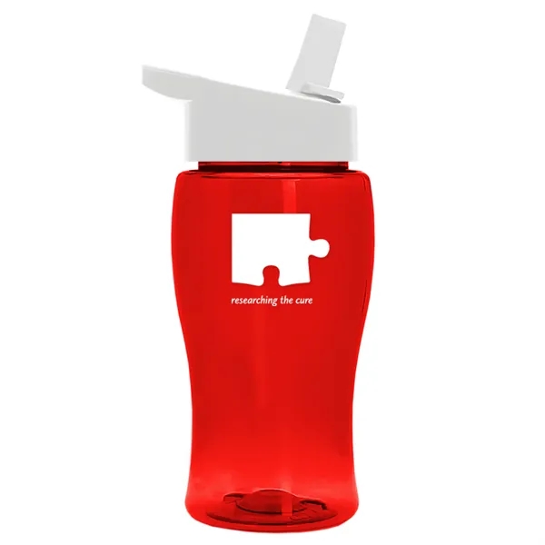 18 oz. Poly-Pure Junior with Flip straw lid.... from ASI 40480 Koozie Group