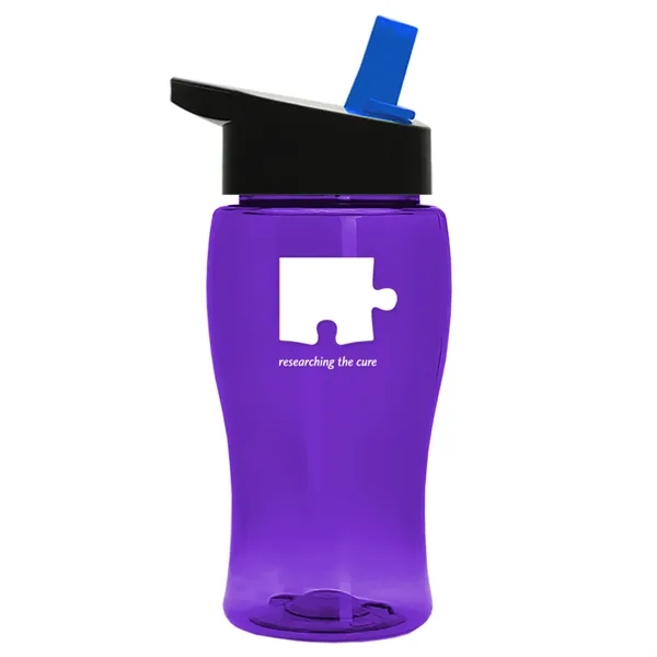 18 oz. Poly-Pure Junior with Flip straw lid.... from ASI 40480 Koozie Group