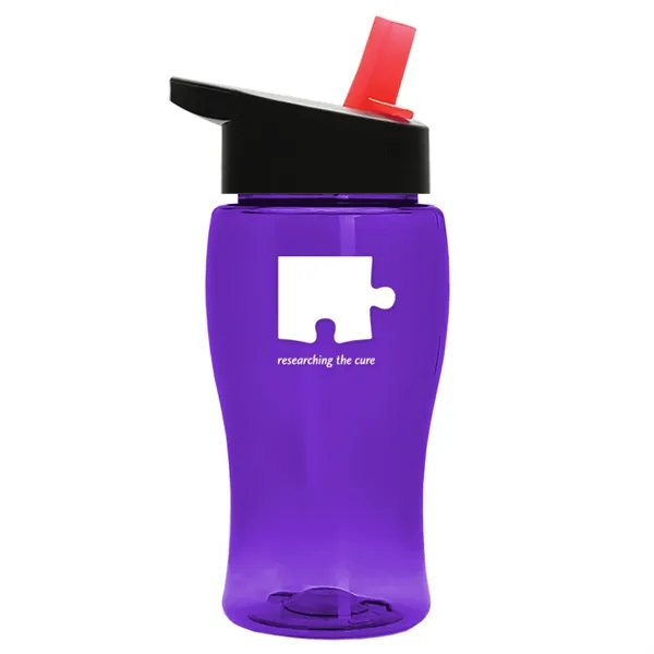 18 oz. Poly-Pure Junior with Flip straw lid.... from ASI 40480 Koozie Group