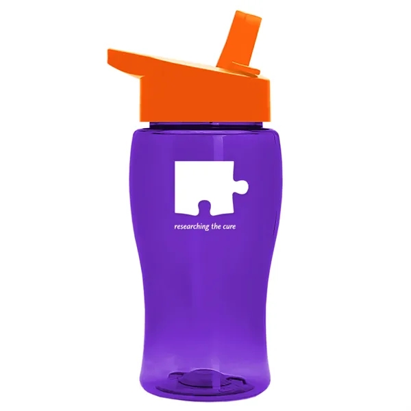 18 oz. Poly-Pure Junior with Flip straw lid.... from ASI 40480 Koozie Group