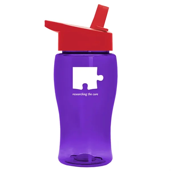 18 oz. Poly-Pure Junior with Flip straw lid.... from ASI 40480 Koozie Group