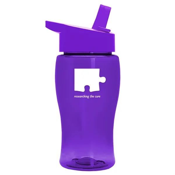 18 oz. Poly-Pure Junior with Flip straw lid.... from ASI 40480 Koozie Group