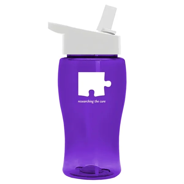 18 oz. Poly-Pure Junior with Flip straw lid.... from ASI 40480 Koozie Group