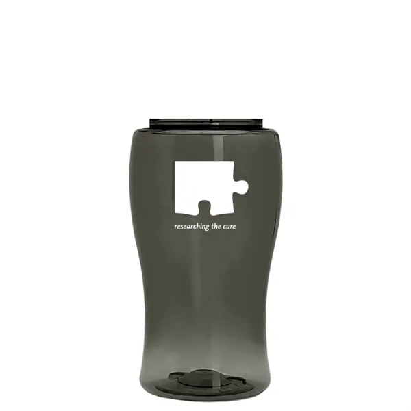 18 oz. Poly-Pure Junior with Flip straw lid.... from ASI 40480 Koozie Group