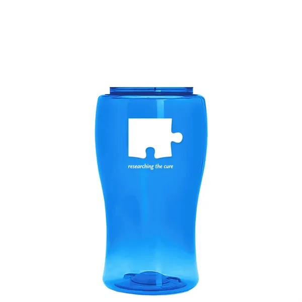 18 oz. Poly-Pure Junior with Flip straw lid.... from ASI 40480 Koozie Group