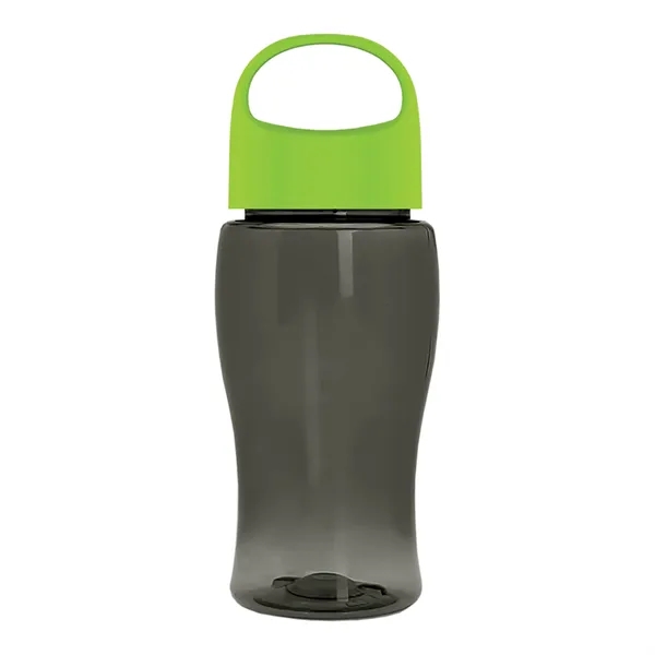 Poly-Pure Jr. 18 Oz. Transparent Bottle With Oval Crest Lid... from ASI 40480 Koozie Group