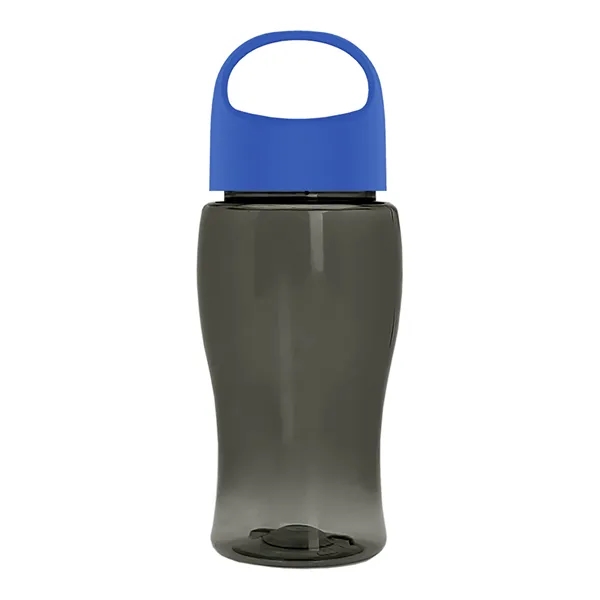 Poly-Pure Jr. 18 Oz. Transparent Bottle With Oval Crest Lid... from ASI 40480 Koozie Group