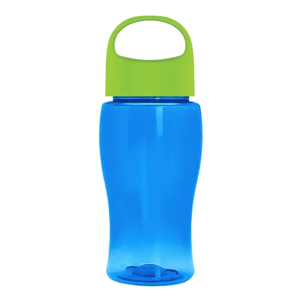 Poly-Pure Jr. 18 Oz. Transparent Bottle With Oval Crest Lid... from ASI 40480 Koozie Group