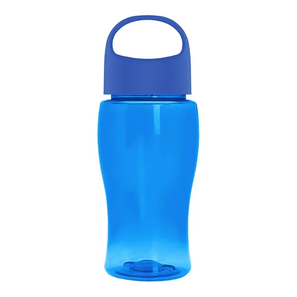 Poly-Pure Jr. 18 Oz. Transparent Bottle With Oval Crest Lid... from ASI 40480 Koozie Group