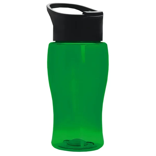 18 Oz. Transparent Bottle With Pop-Up Sip Lid... from ASI 40480 Koozie Group