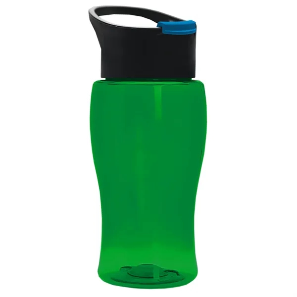 18 Oz. Transparent Bottle With Pop-Up Sip Lid... from ASI 40480 Koozie Group