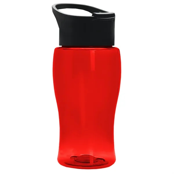 18 Oz. Transparent Bottle With Pop-Up Sip Lid... from ASI 40480 Koozie Group