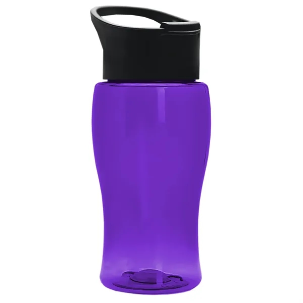18 Oz. Transparent Bottle With Pop-Up Sip Lid... from ASI 40480 Koozie Group