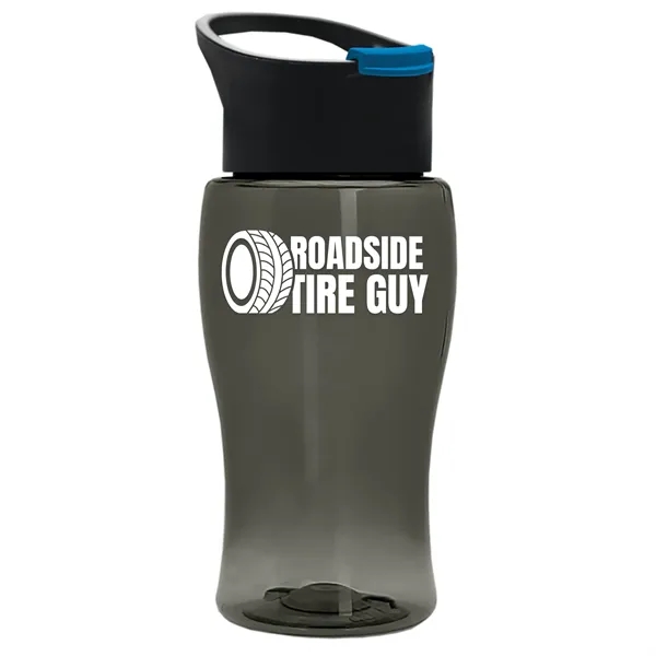 18 Oz. Transparent Bottle With Pop-Up Sip Lid... from ASI 40480 Koozie Group
