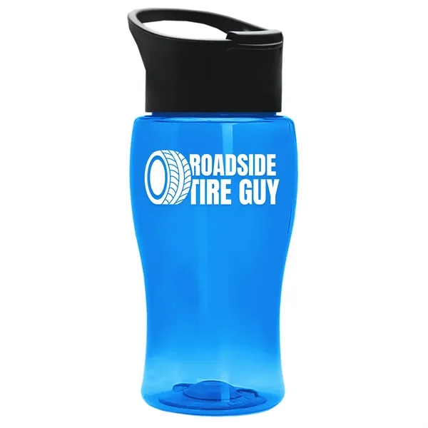 18 Oz. Transparent Bottle With Pop-Up Sip Lid... from ASI 40480 Koozie Group