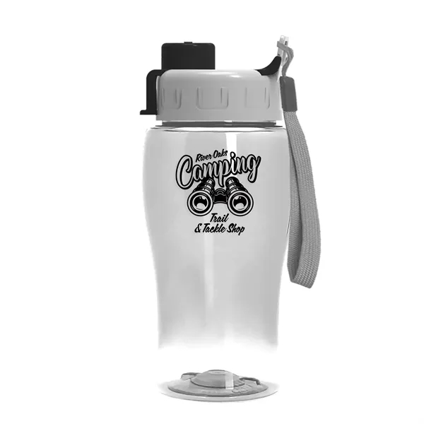 18 Oz. Transparent Bottle With Quick Snap Lid... from ASI 40480 Koozie Group
