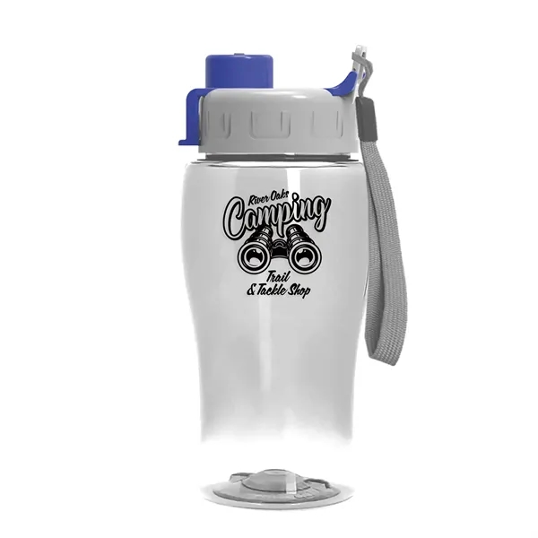 18 Oz. Transparent Bottle With Quick Snap Lid... from ASI 40480 Koozie Group