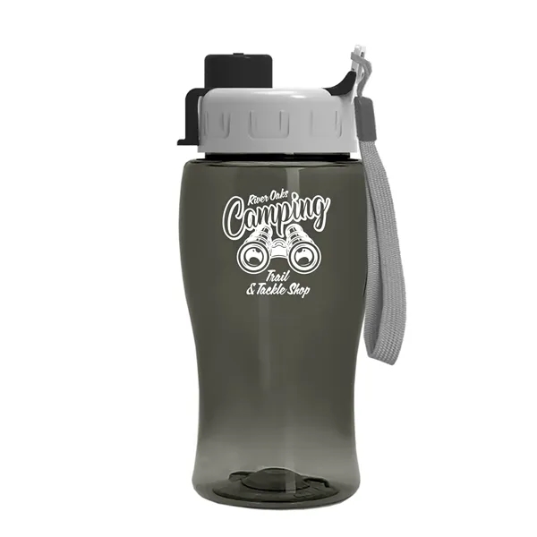 18 Oz. Transparent Bottle With Quick Snap Lid... from ASI 40480 Koozie Group