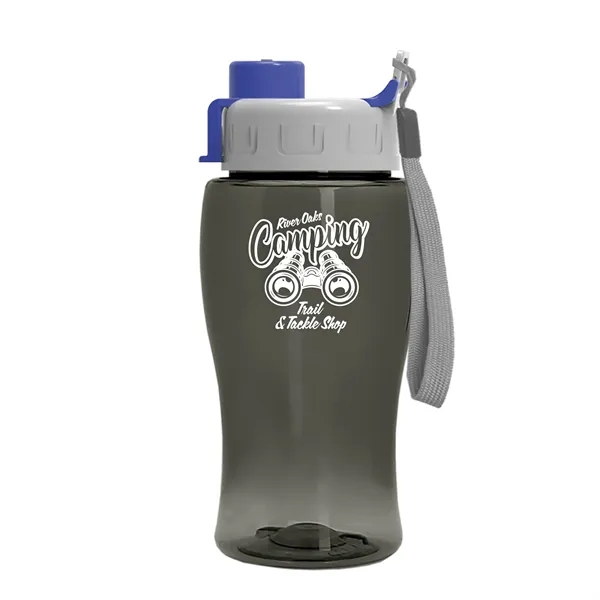 18 Oz. Transparent Bottle With Quick Snap Lid... from ASI 40480 Koozie Group