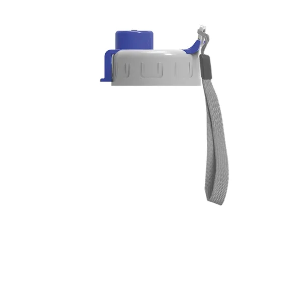 18 Oz. Transparent Bottle With Quick Snap Lid... from ASI 40480 Koozie Group