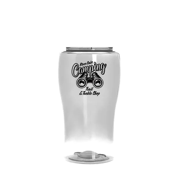 18 Oz. Transparent Bottle With Quick Snap Lid... from ASI 40480 Koozie Group