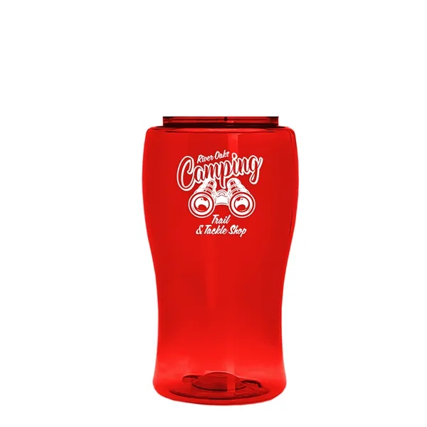 18 Oz. Transparent Bottle With Quick Snap Lid... from ASI 40480 Koozie Group