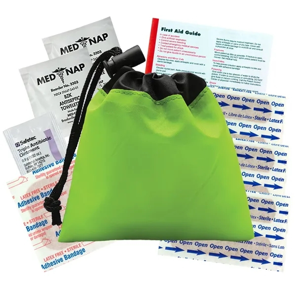 Drawstring First Aid... from ASI 40480 Koozie Group