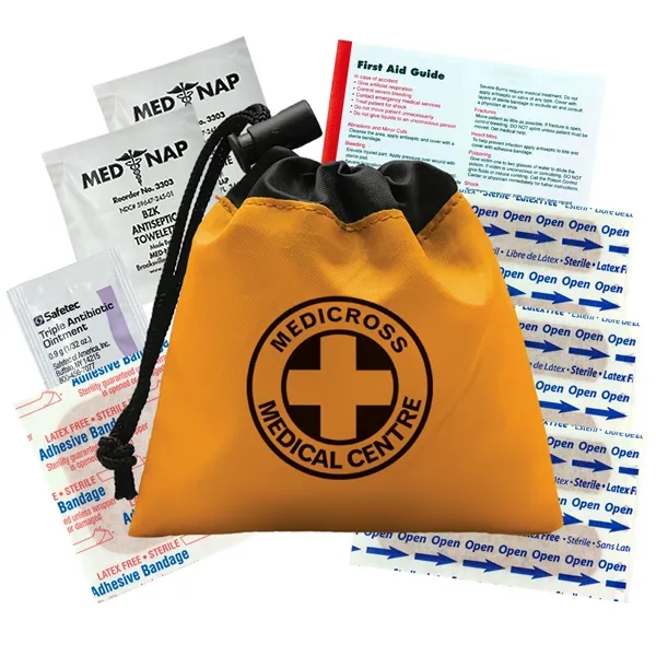 Drawstring First Aid... from ASI 40480 Koozie Group