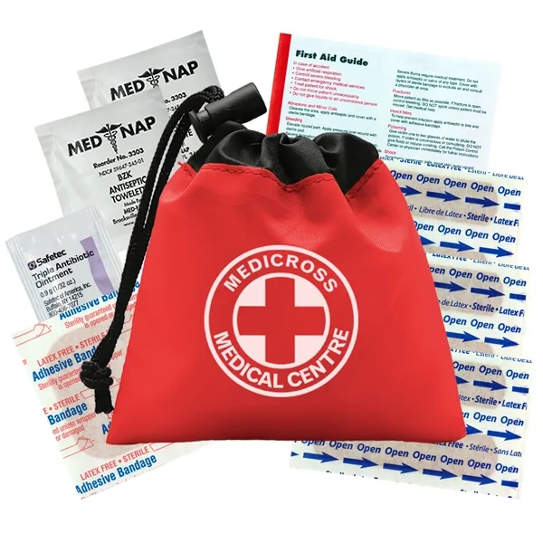 Drawstring First Aid... from ASI 40480 Koozie Group