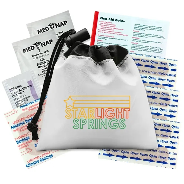 Drawstring First Aid... from ASI 40480 Koozie Group