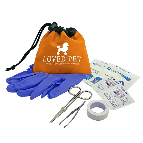Drawstring Pet First Aid... from ASI 40480 Koozie Group