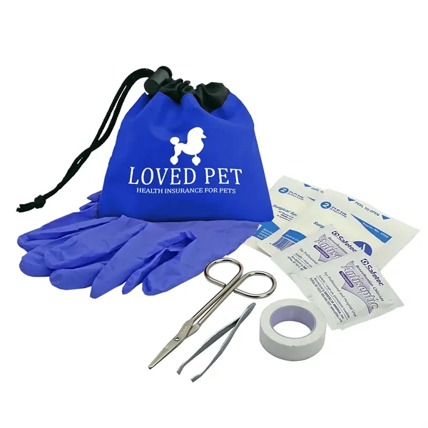 Drawstring Pet First Aid... from ASI 40480 Koozie Group