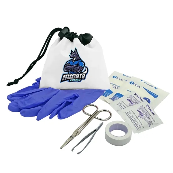 Drawstring Pet First Aid... from ASI 40480 Koozie Group
