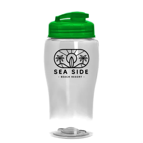 18 oz / 500ml Transparent Sports Bottles have a contoured, tapered... from ASI 40480 Koozie Group