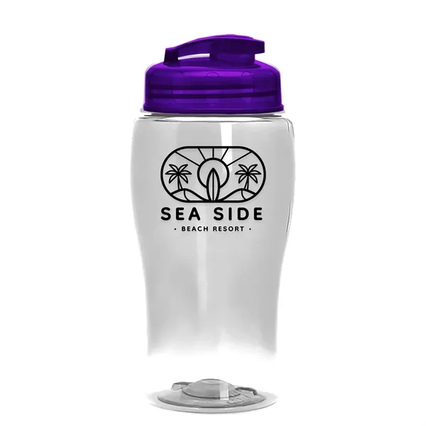 18 oz / 500ml Transparent Sports Bottles have a contoured, tapered... from ASI 40480 Koozie Group