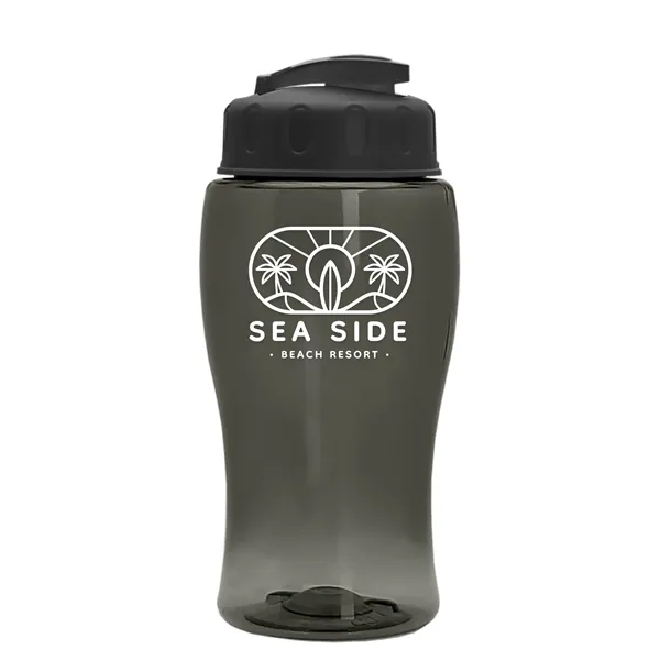 18 oz / 500ml Transparent Sports Bottles have a contoured, tapered... from ASI 40480 Koozie Group