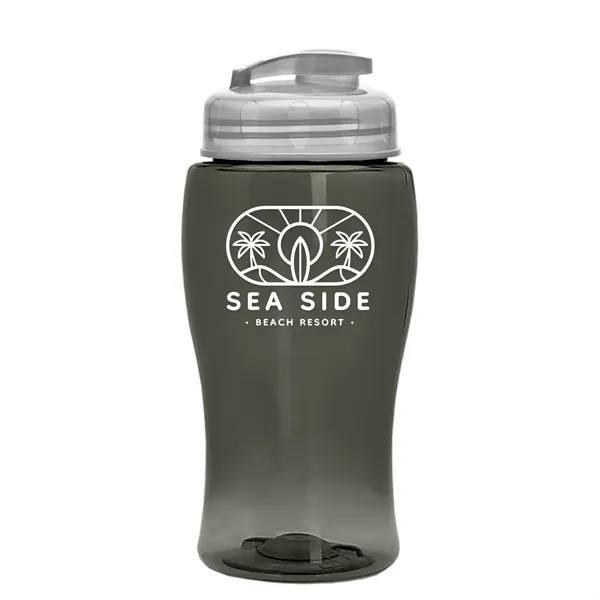 18 oz / 500ml Transparent Sports Bottles have a contoured, tapered... from ASI 40480 Koozie Group