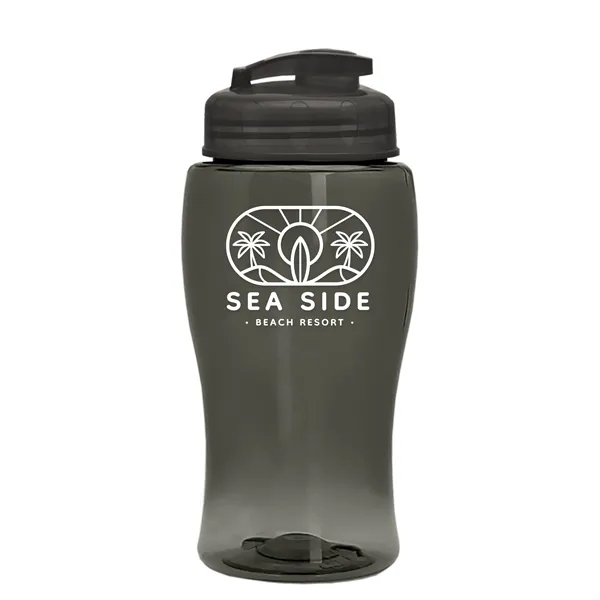 18 oz / 500ml Transparent Sports Bottles have a contoured, tapered... from ASI 40480 Koozie Group