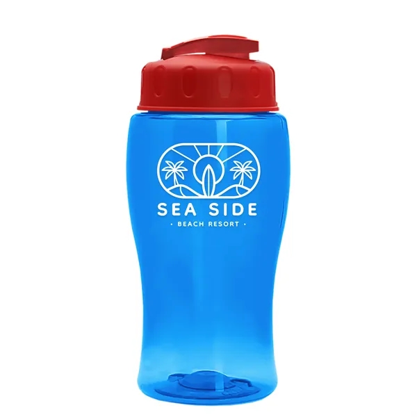 18 oz / 500ml Transparent Sports Bottles have a contoured, tapered... from ASI 40480 Koozie Group