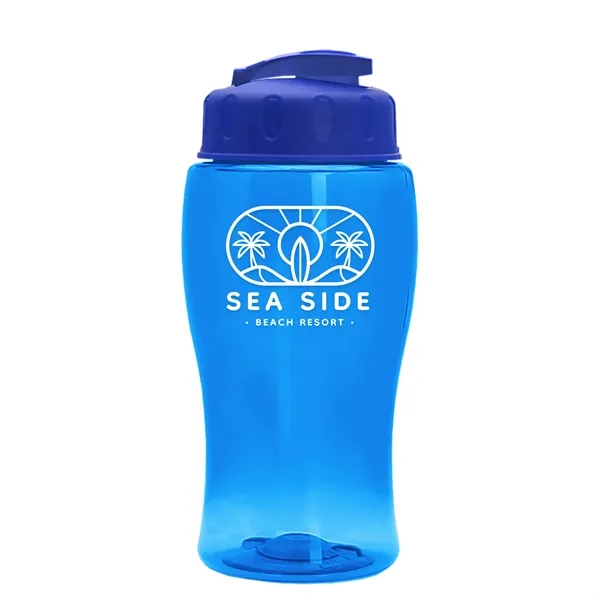 18 oz / 500ml Transparent Sports Bottles have a contoured, tapered... from ASI 40480 Koozie Group