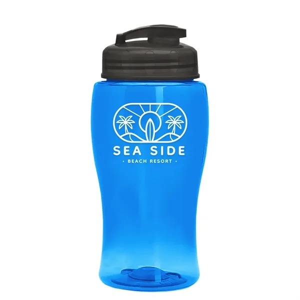 18 oz / 500ml Transparent Sports Bottles have a contoured, tapered... from ASI 40480 Koozie Group