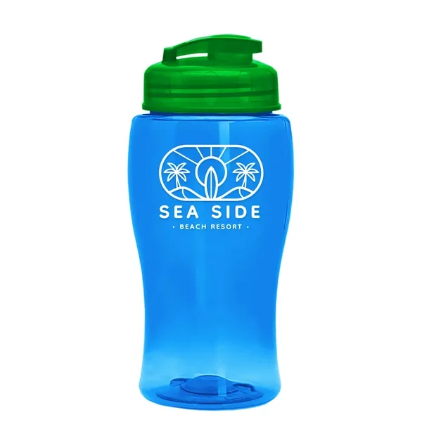 18 oz / 500ml Transparent Sports Bottles have a contoured, tapered... from ASI 40480 Koozie Group
