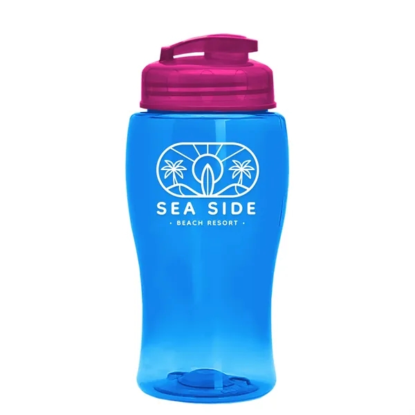 18 oz / 500ml Transparent Sports Bottles have a contoured, tapered... from ASI 40480 Koozie Group