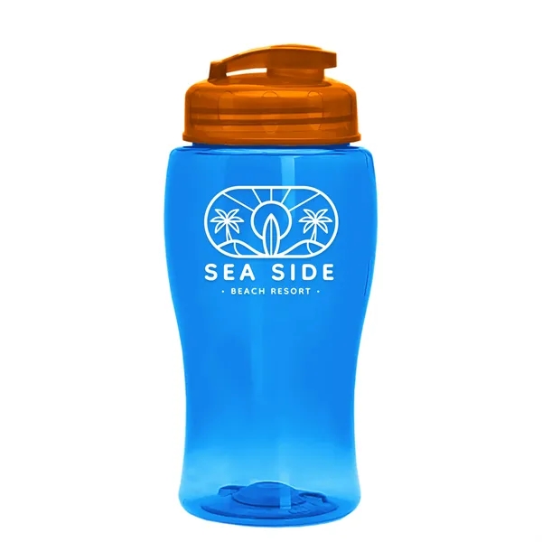 18 oz / 500ml Transparent Sports Bottles have a contoured, tapered... from ASI 40480 Koozie Group
