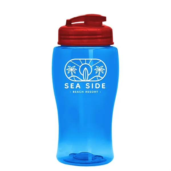 18 oz / 500ml Transparent Sports Bottles have a contoured, tapered... from ASI 40480 Koozie Group