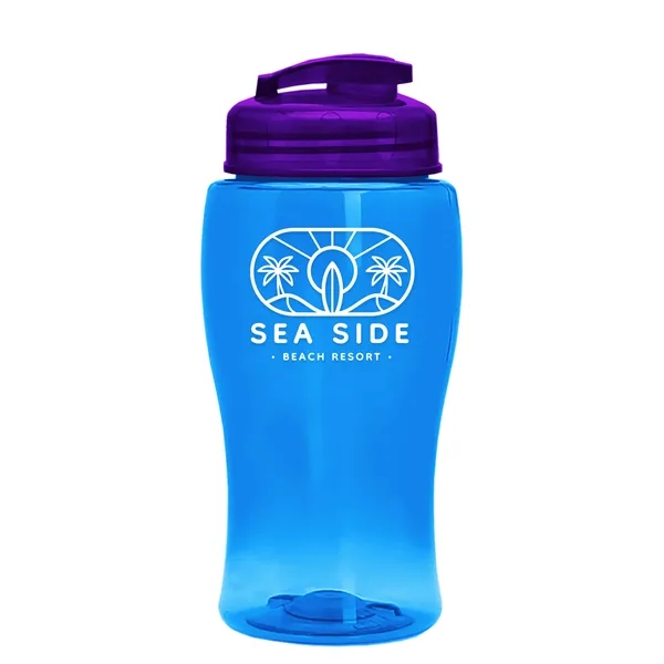 18 oz / 500ml Transparent Sports Bottles have a contoured, tapered... from ASI 40480 Koozie Group