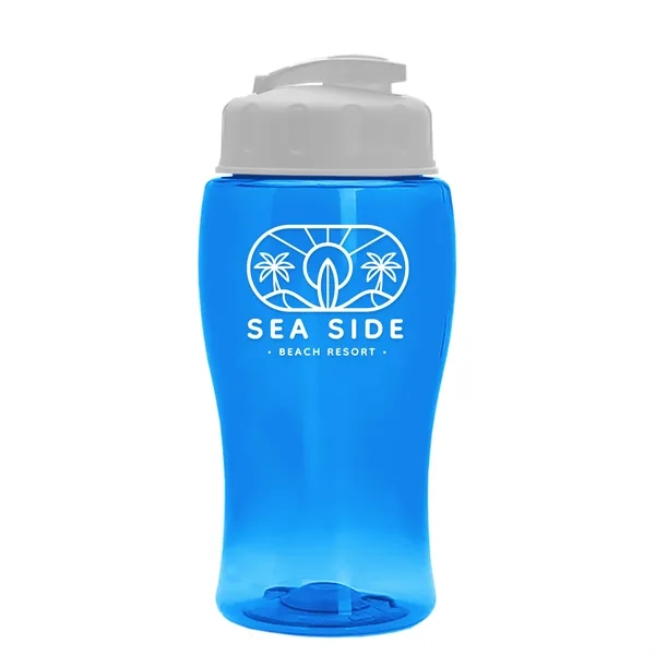 18 oz / 500ml Transparent Sports Bottles have a contoured, tapered... from ASI 40480 Koozie Group