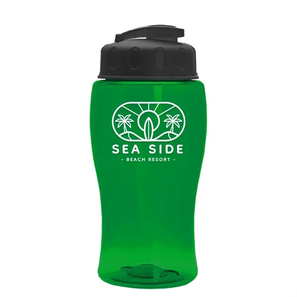18 oz / 500ml Transparent Sports Bottles have a contoured, tapered... from ASI 40480 Koozie Group